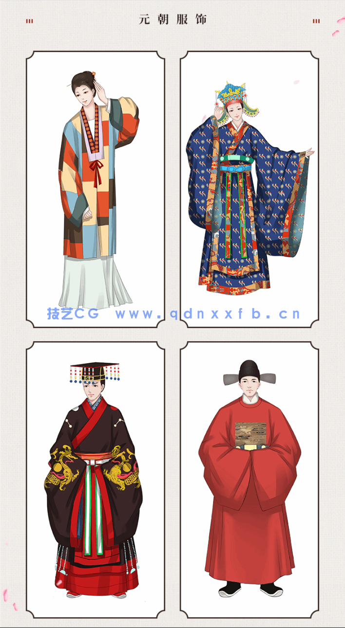 百媚千红 古风CG插画绘制技法精解（服饰篇）(图14)