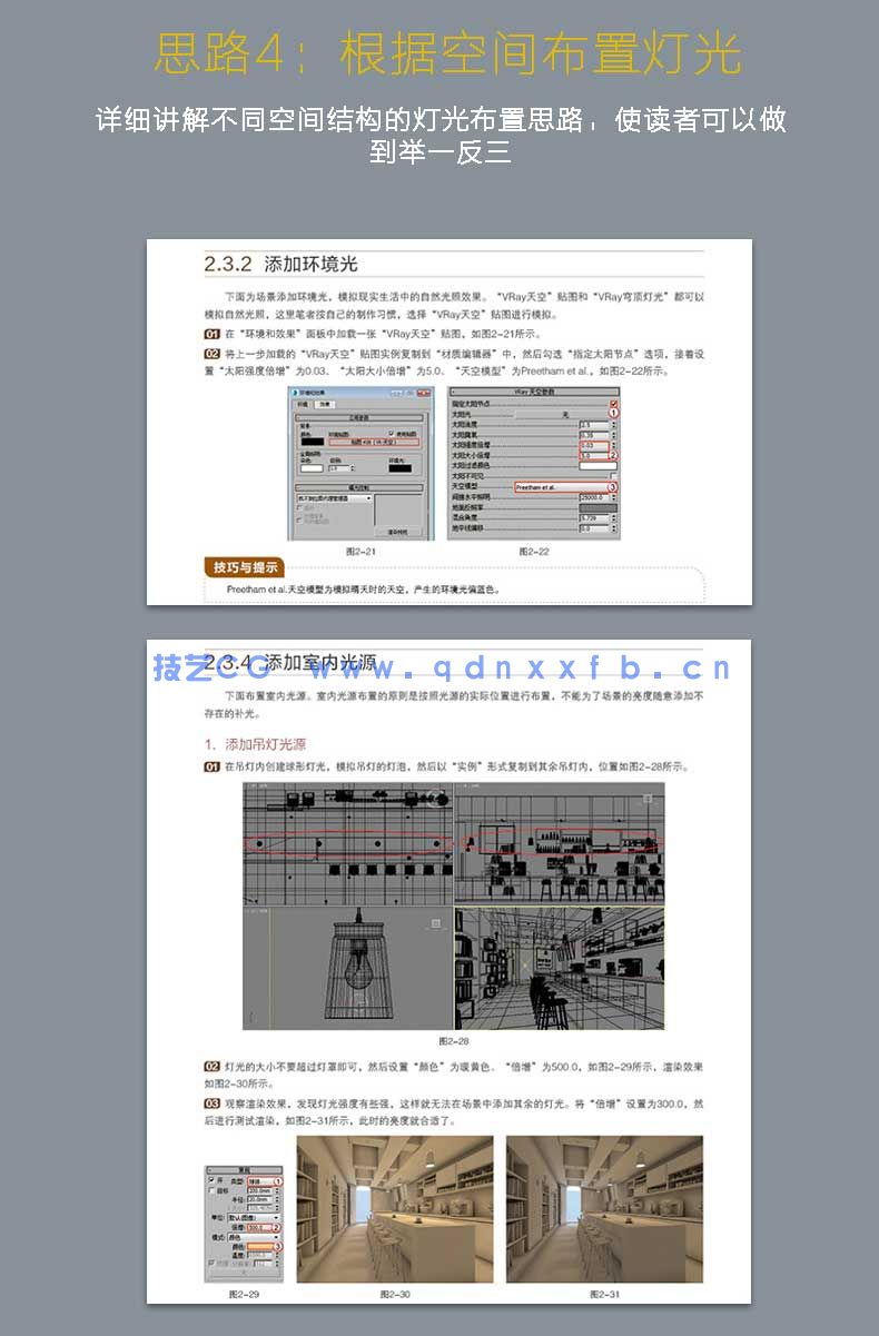 新印象 3ds Max/VRay/Photoshop 创客空间设计与效果图表现技法(图6)