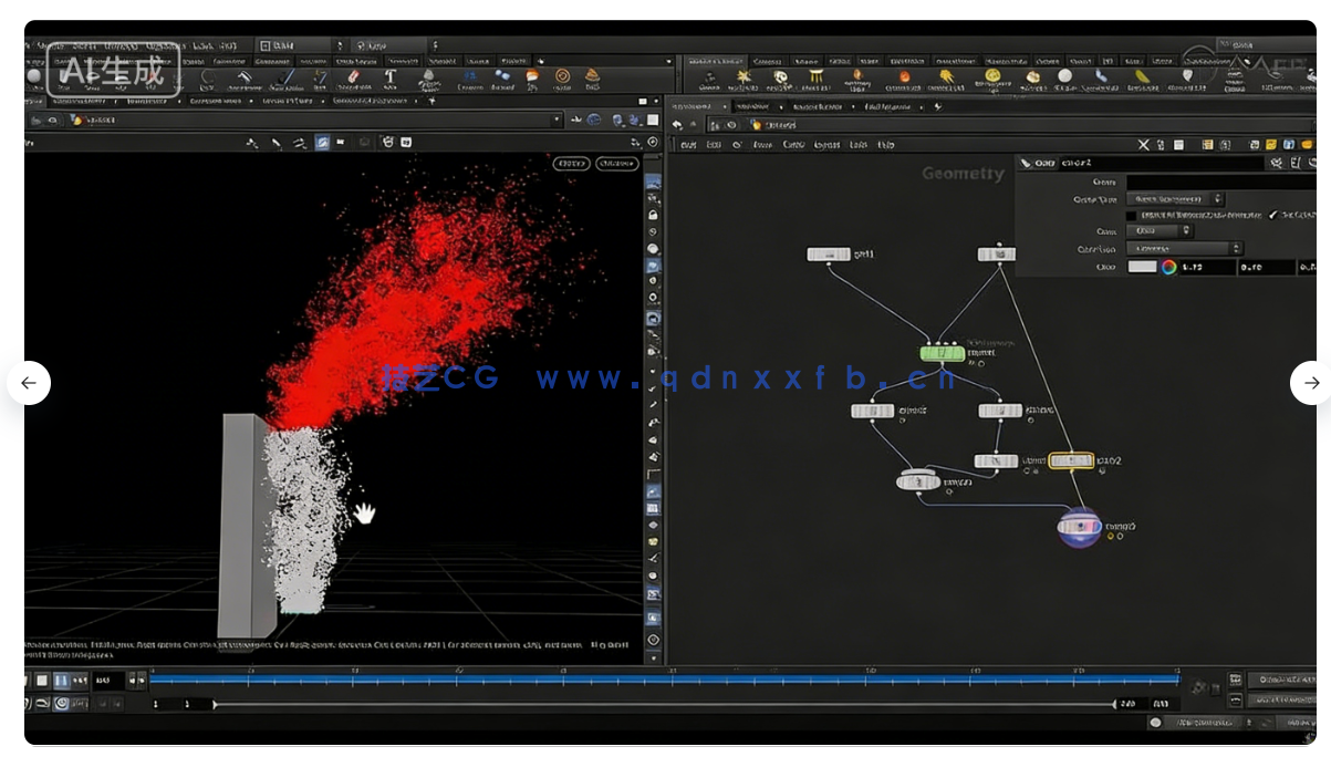 Houdini粒子系统初学者入门指南视频教程(图4)