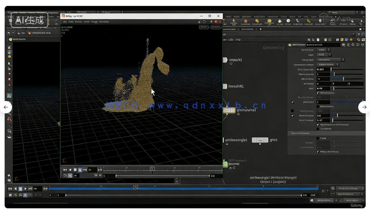Houdini粒子系统初学者入门指南视频教程(图6)