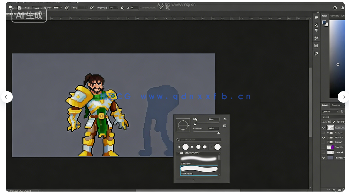 Aseprite像素游戏艺术全面指南视频教程(图9)