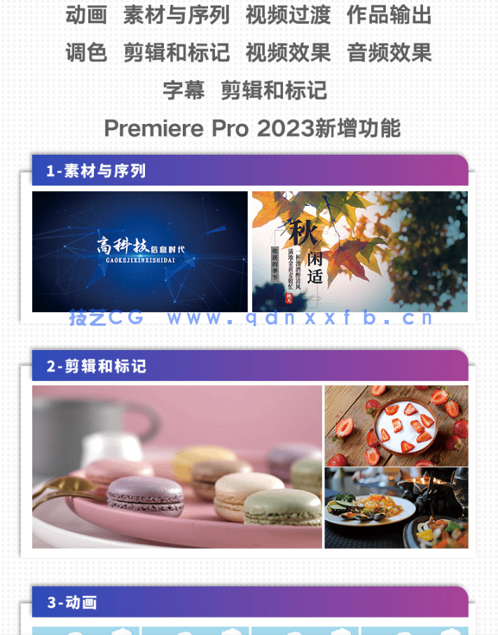 中文版Premiere Pro 2023入门教程