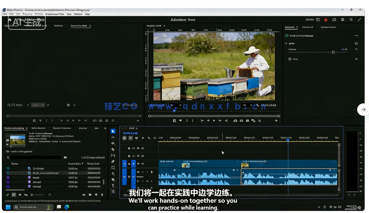 Premiere Pro 2026全新AI工具与传统工作流结合(图8)
