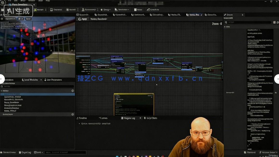 UE5中Niagara粒子系统模拟效果进阶训练视频(图9)