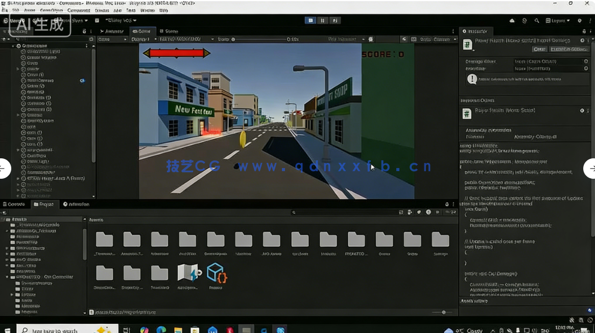 Unity 3D第一人称冒险游戏开发指南视频教程(图3)