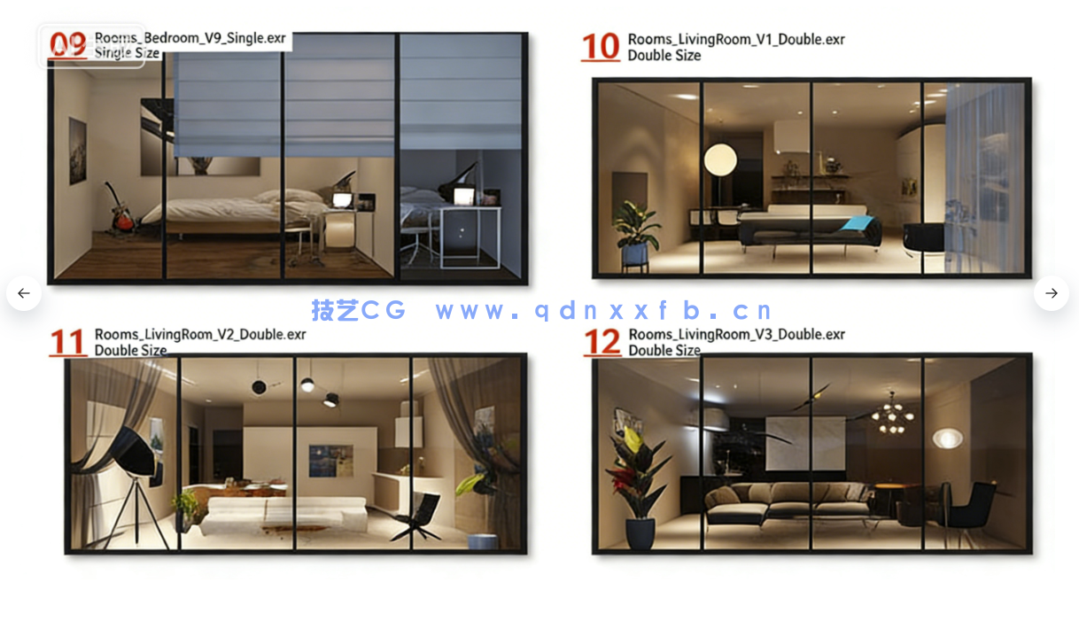 80个商场零售店铺空间场景室内设计3D模型(图15)