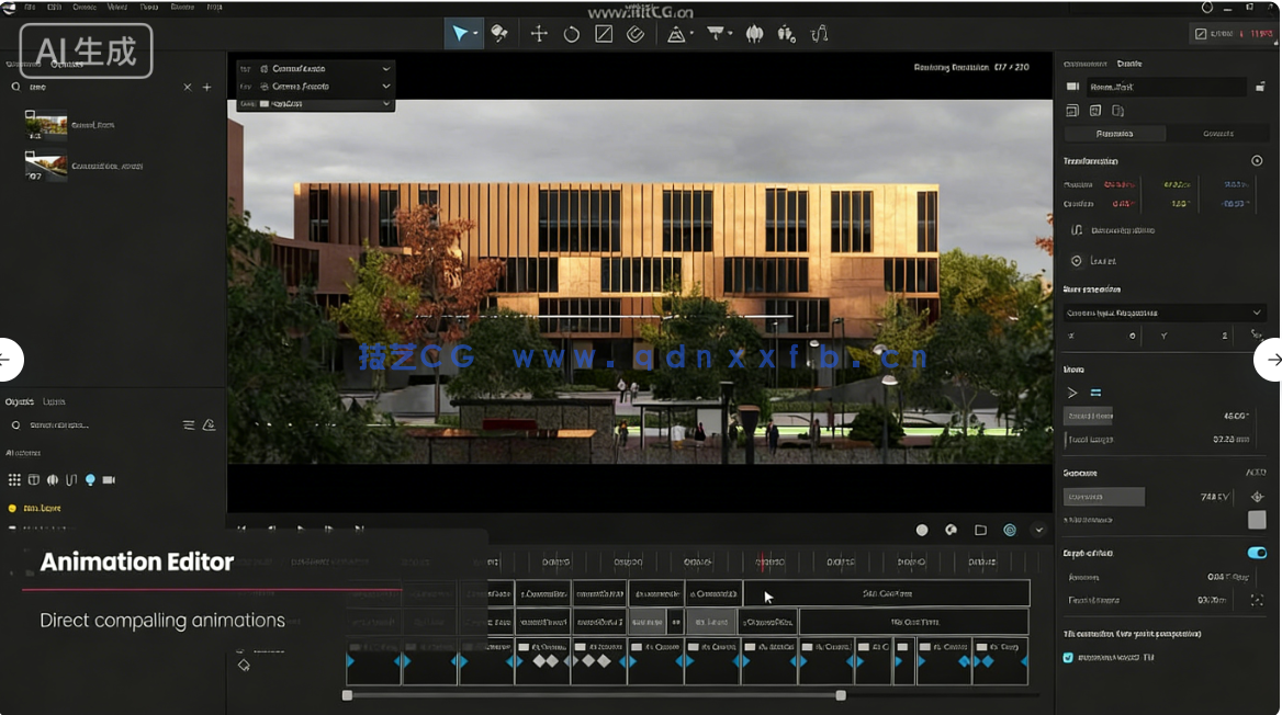Chaos Envision建筑可视化实时动画软件V1.4.2版(图4)