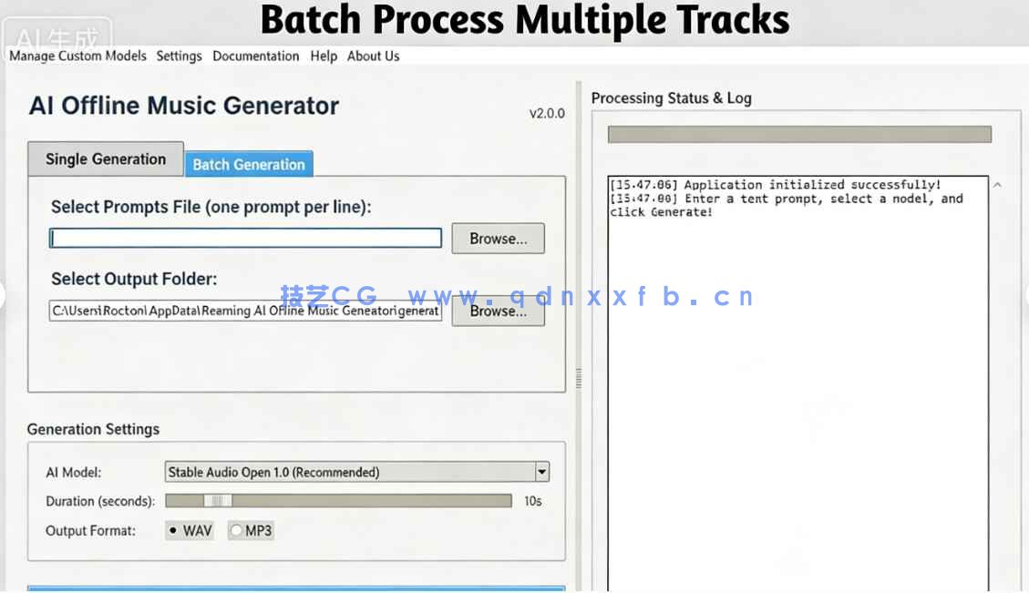 AI Offline Music Generator Pro 2离线本地AI音乐生成软件V2.0.5(图4)