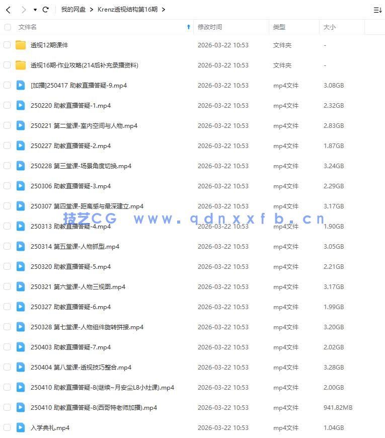 Krenz透视结构第16期2025年（高清画质带12期课件）(图2)