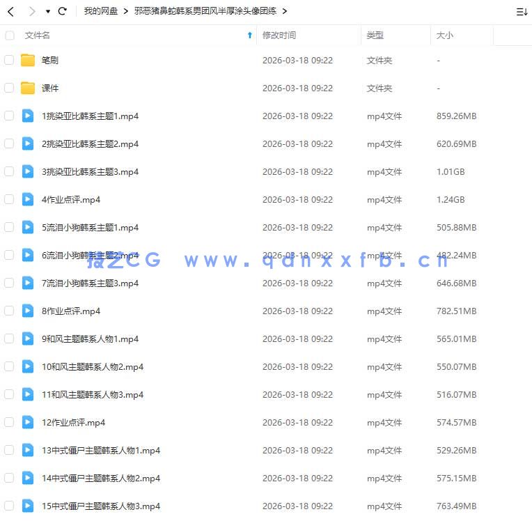 邪恶猪鼻蛇韩系男团风半厚涂头像团练课2026年(图2)