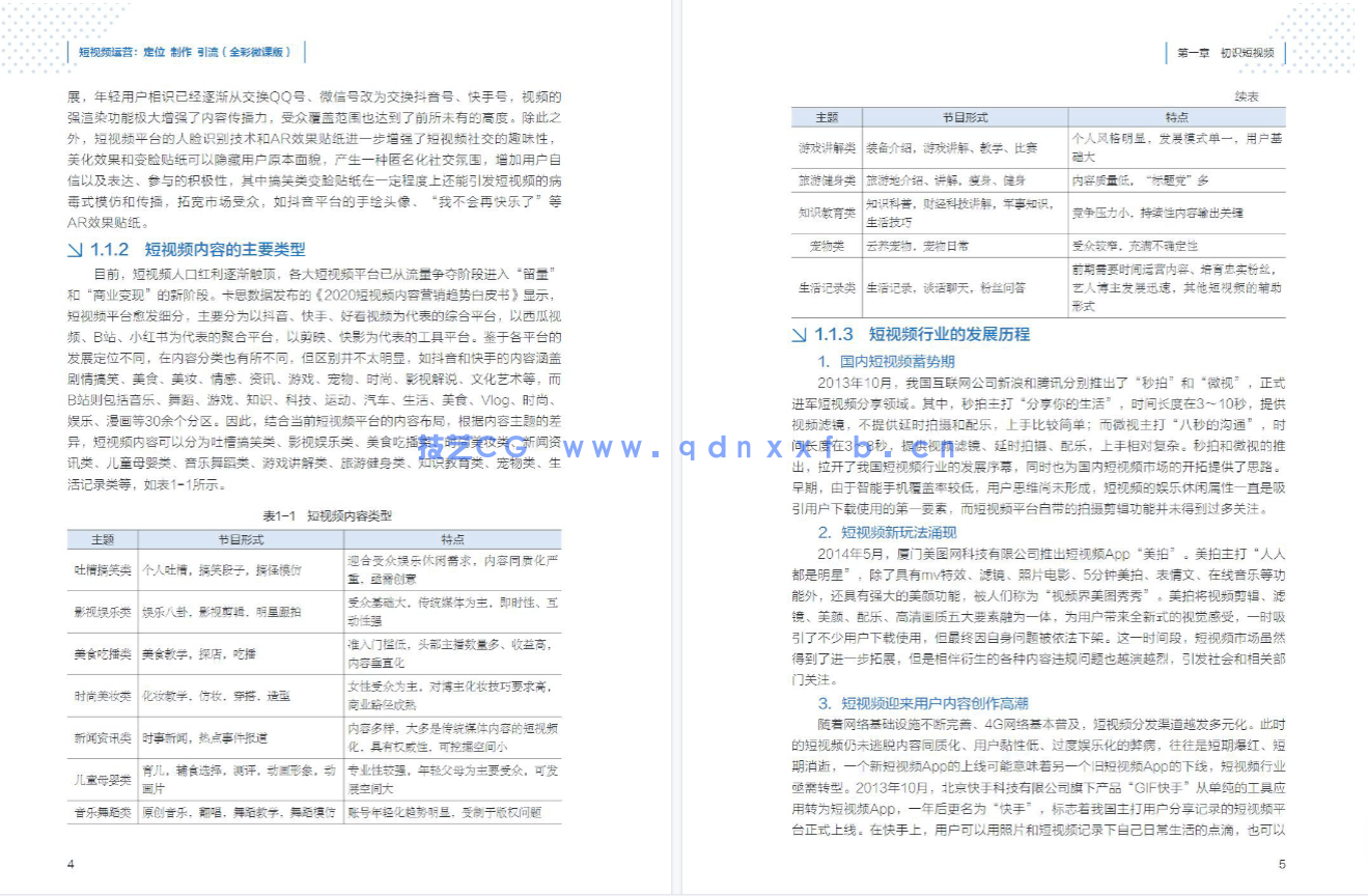 短视频运营：定位 制作 引流（全彩微课版）(图7)