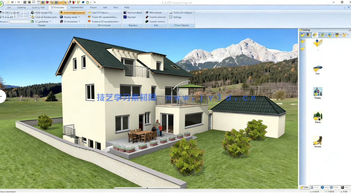 Ashampoo 3D CAD Architecture建筑规划软件V14.0.0(图2)
