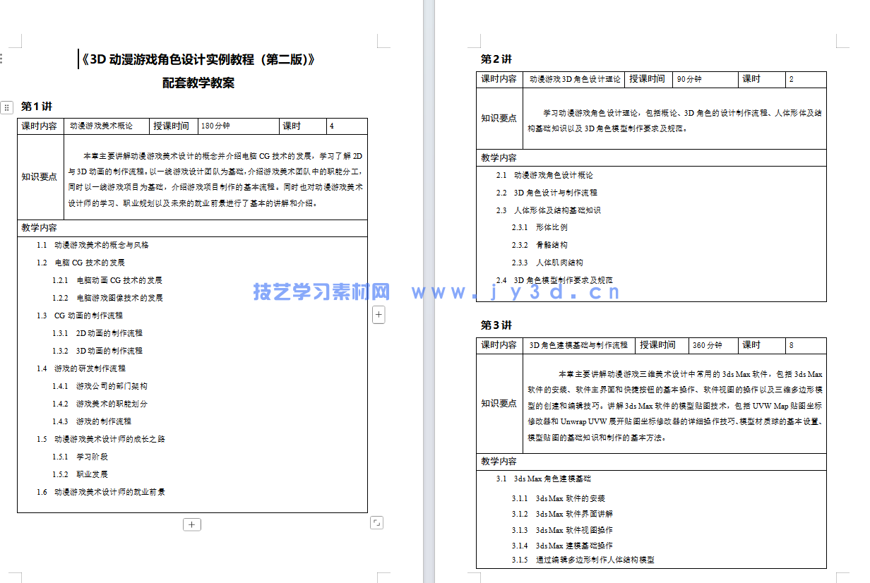 3ds Max动漫游戏角色设计实例教程（第2版 微课版）(图14)