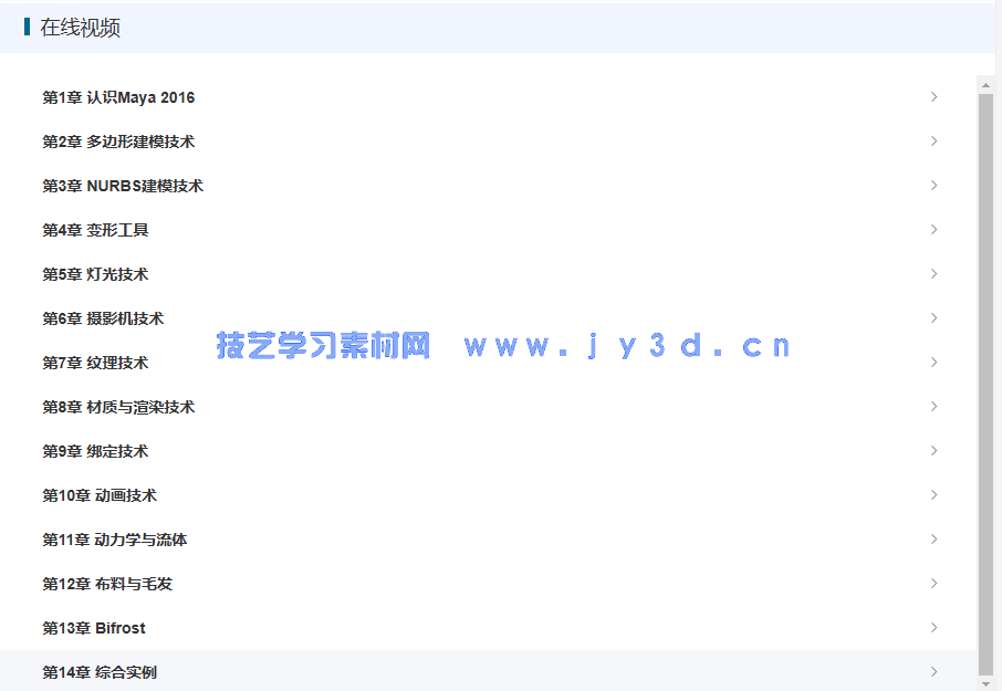 中文版Maya 2016实用教程(图3)