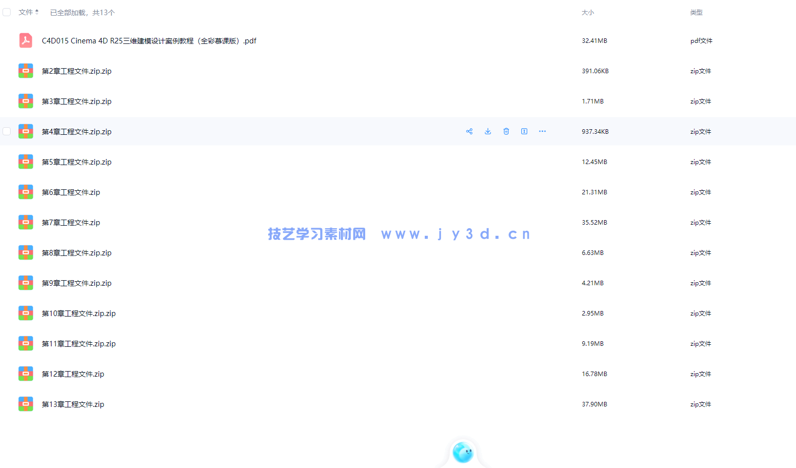 Cinema 4D R25三维建模设计案例教程（全彩慕课版）(图3)
