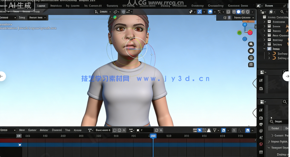 Blender 3D动画短片完整项目制作全流程视频教程(图4)