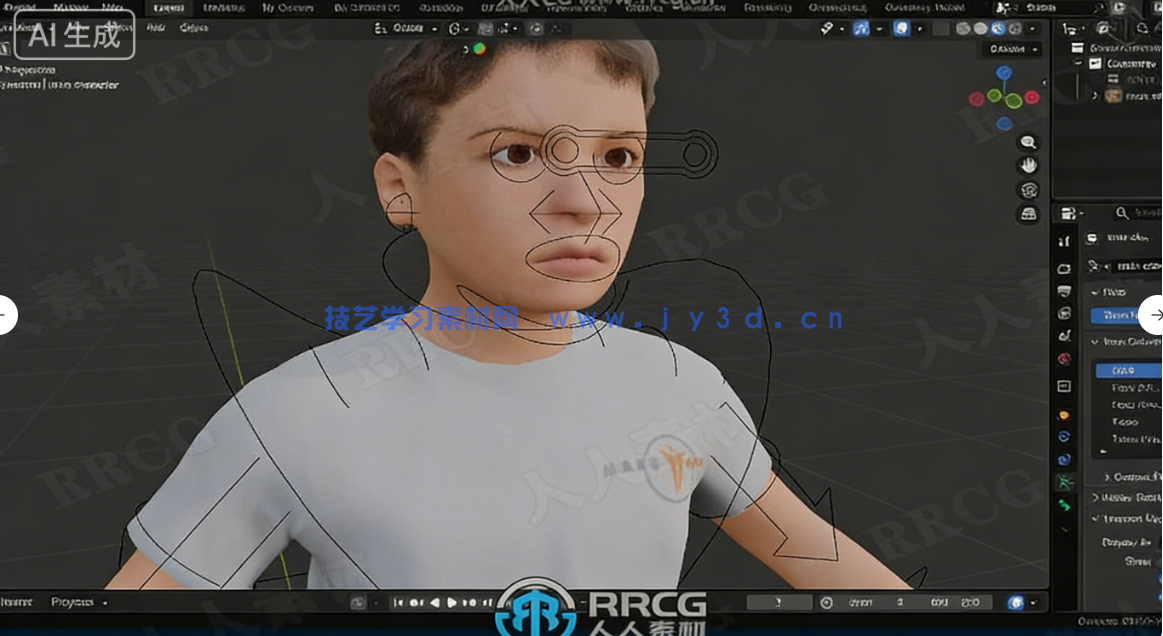 Blender 3D动画短片完整项目制作全流程视频教程(图5)