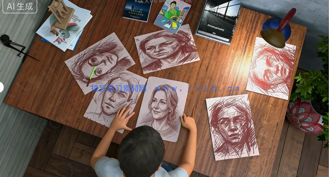 Blender 3D动画短片完整项目制作全流程视频教程(图7)