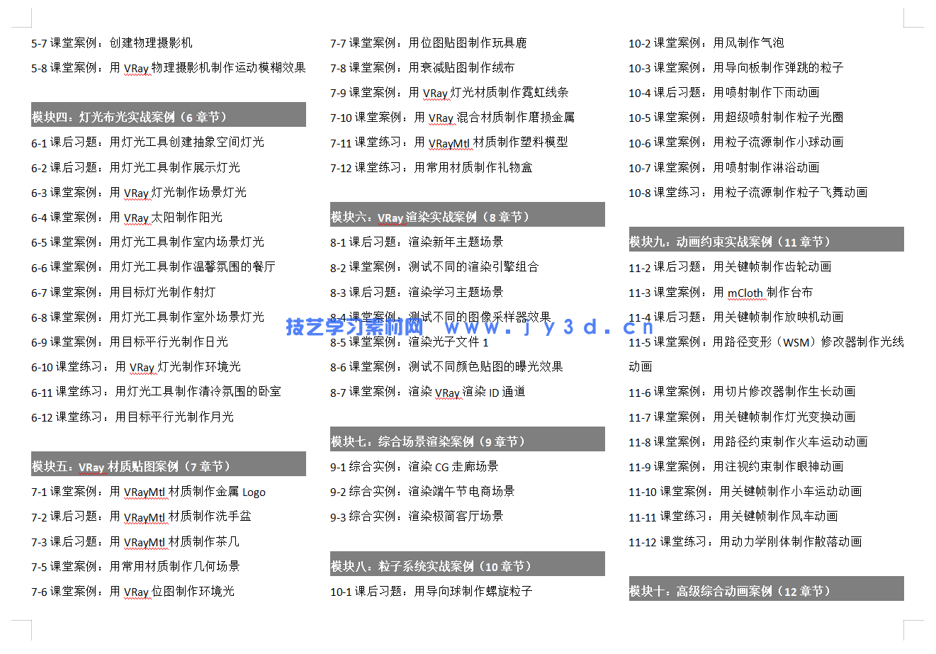 3dMax建模渲染动画室内设计效果表现零基础入门到精通1v1指导培训(图10)