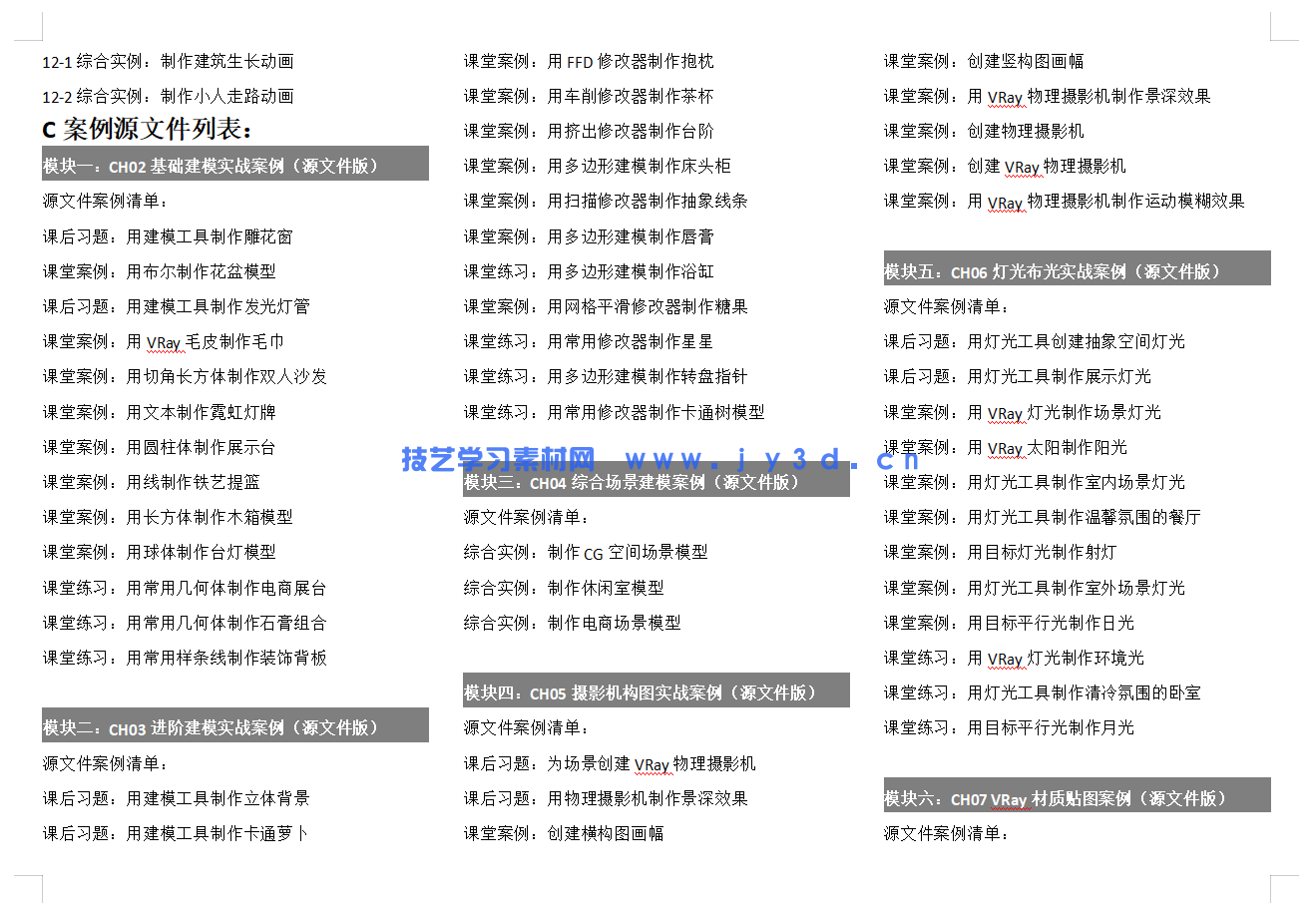 3dMax建模渲染动画室内设计效果表现零基础入门到精通1v1指导培训(图11)