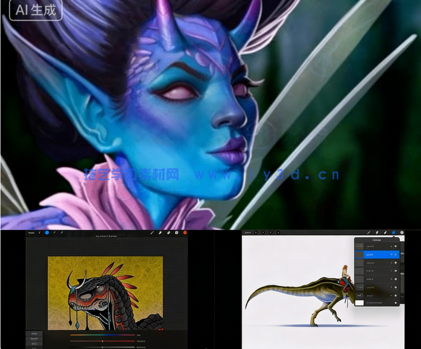 数字绘画从入门到精通全面指南视频教程(图9)