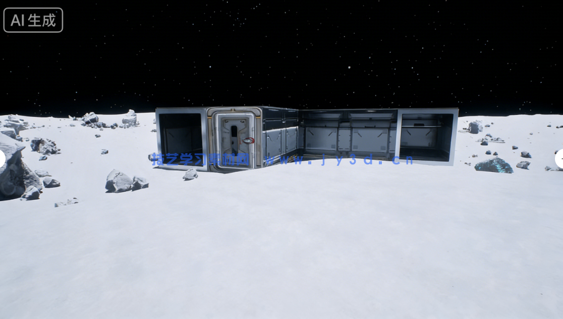 UE5蓝图系统制作月球基地生存游戏视频教程(图2)