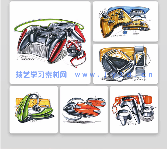 工业产品设计手绘实例教程（第3版）(图15)