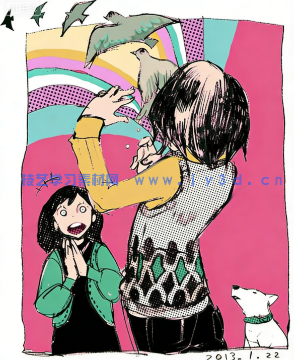 481张日本知名插画师tomidoron作品集(图3)