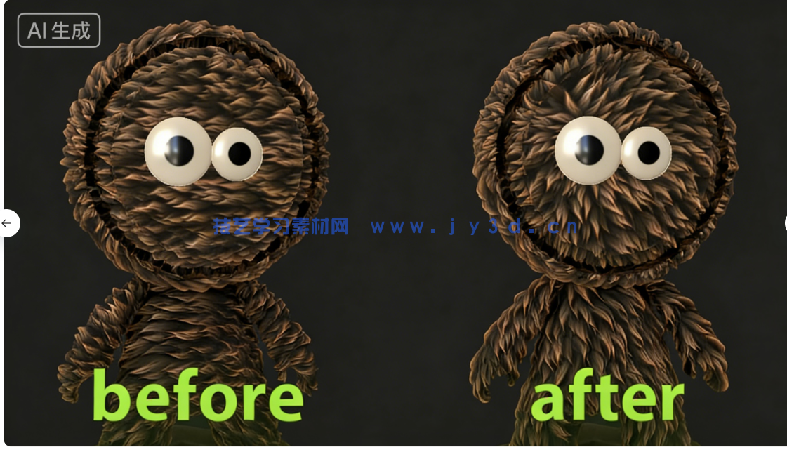 毛发蛇皮羽毛龙鳞Substance材质素材合集(图2)