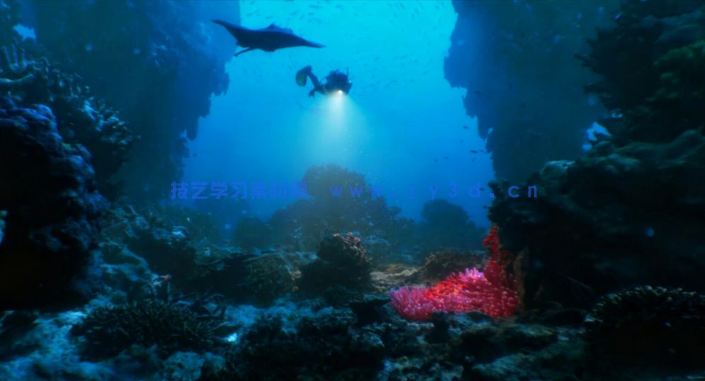  水下世界场景生成工具UE游戏素材(图4)