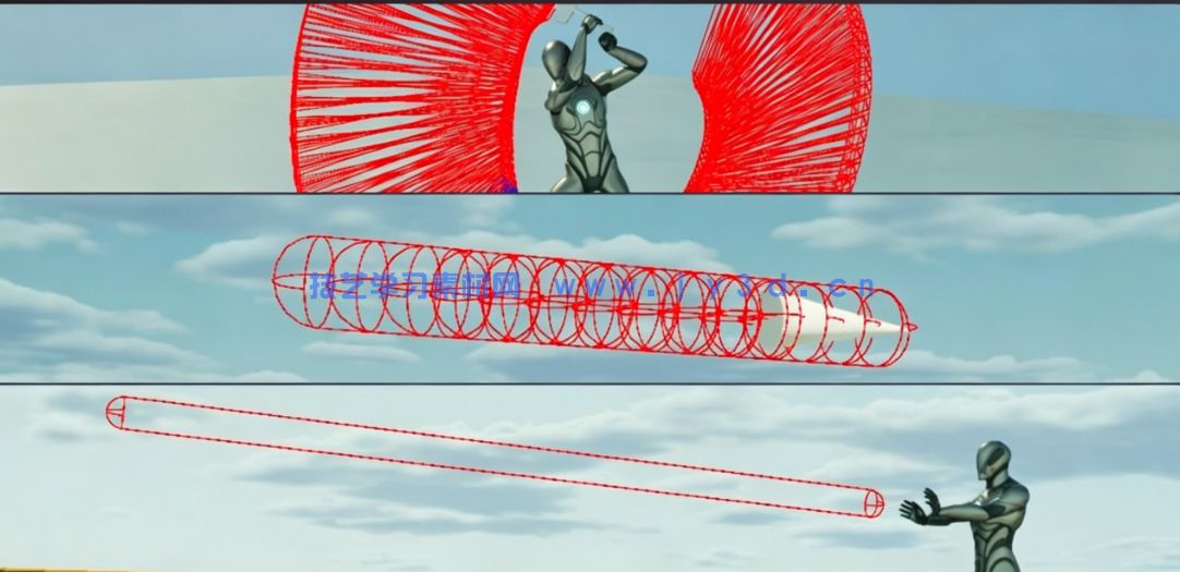 动作游戏攻击命中检测系统插件UE游戏素材(图3)