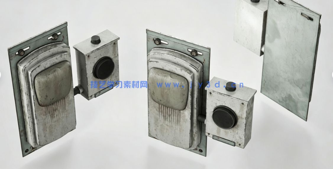 下水道地下隧道工业走廊环境场景UE游戏素材(图15)