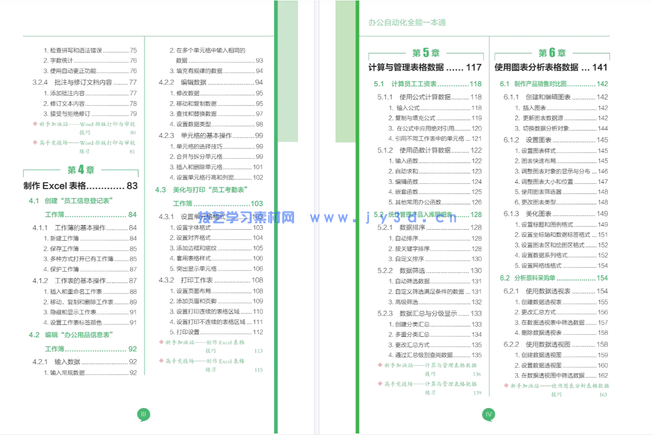 办公自动化全能一本通(图4)