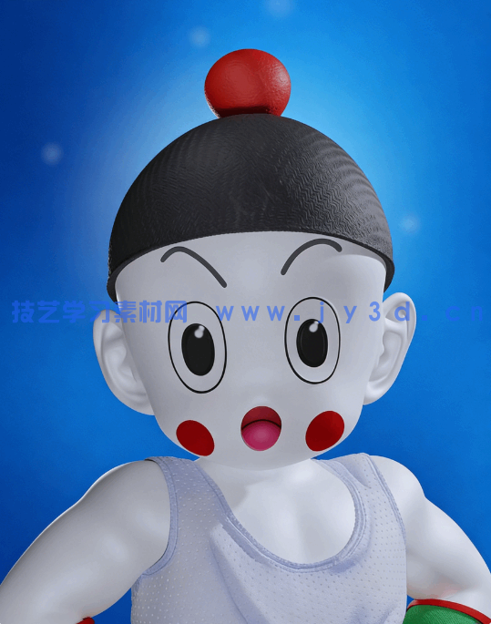  饺子Chaoz《龙珠》动漫角色雕刻手办3D打印模型(图3)
