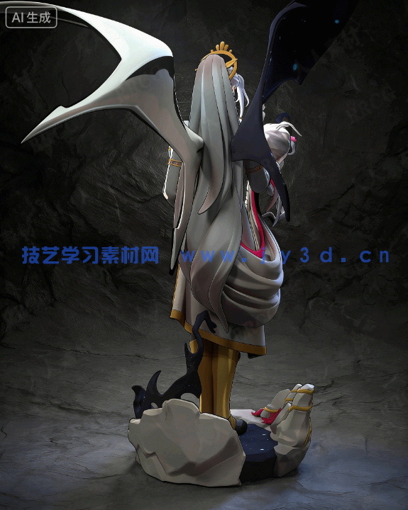 卡俄斯Chaos《哈迪斯》游戏角色雕刻手办3D打印模型(图6)