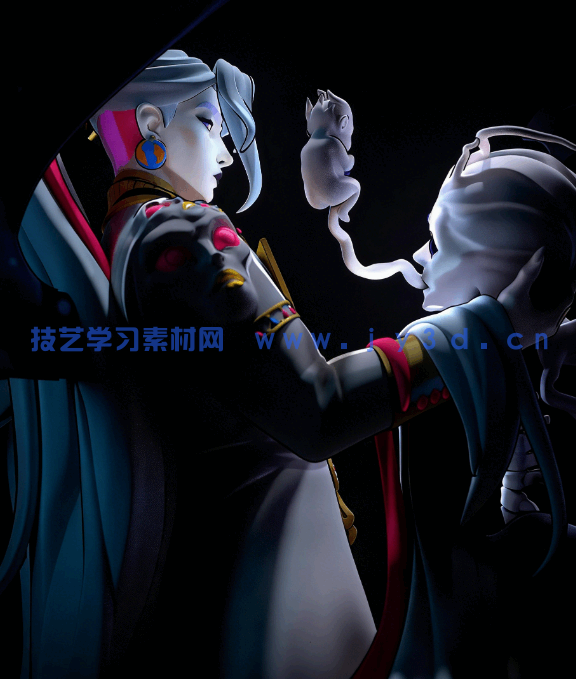 卡俄斯Chaos《哈迪斯》游戏角色雕刻手办3D打印模型(图11)