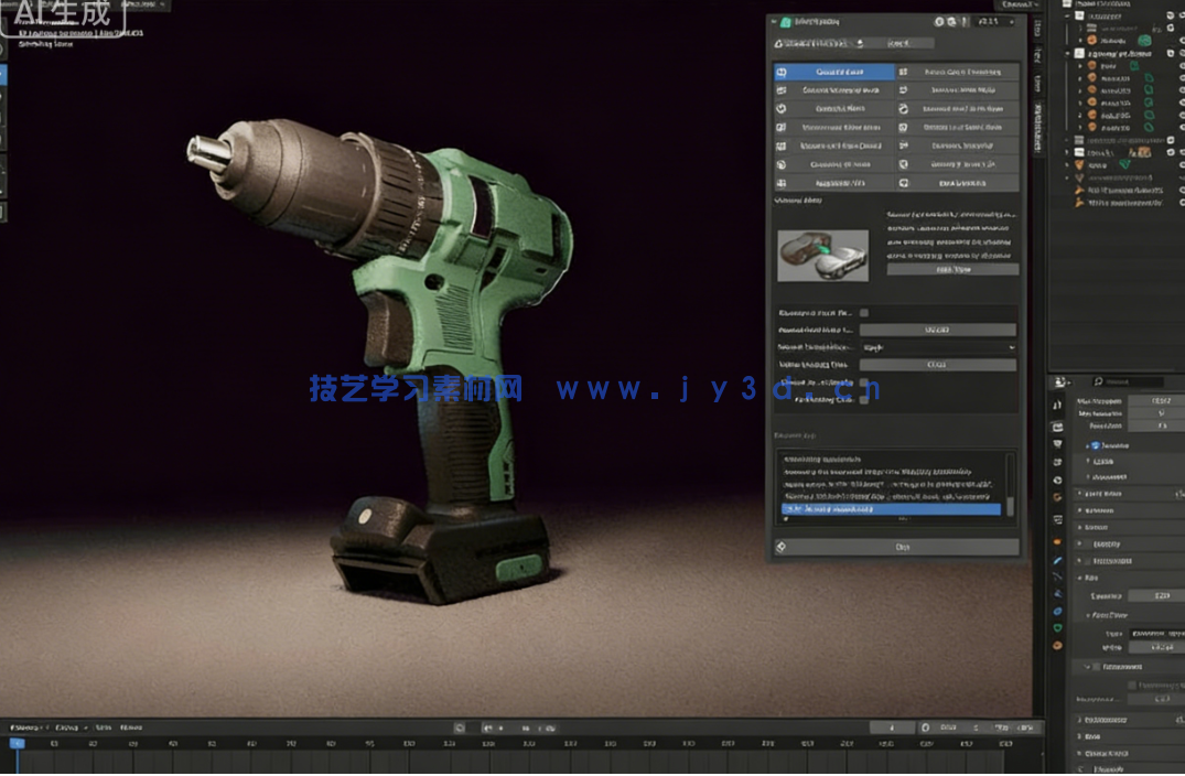 RapidPipeline 3D模型优化Blender插件V1.2.0版(图2)