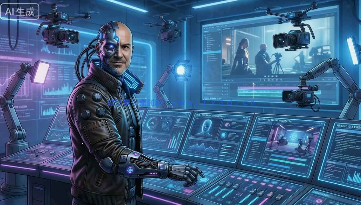 【中文字幕】国外大神电影级AI短片系统化训练视频教程(图9)