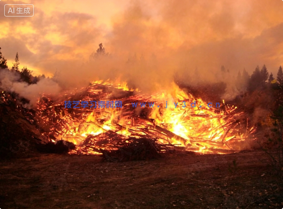 583组火焰燃烧篝火火炬等声音音效库音乐素材(图2)