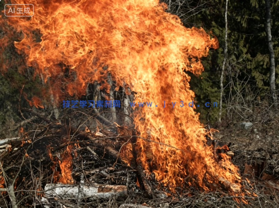 583组火焰燃烧篝火火炬等声音音效库音乐素材(图8)