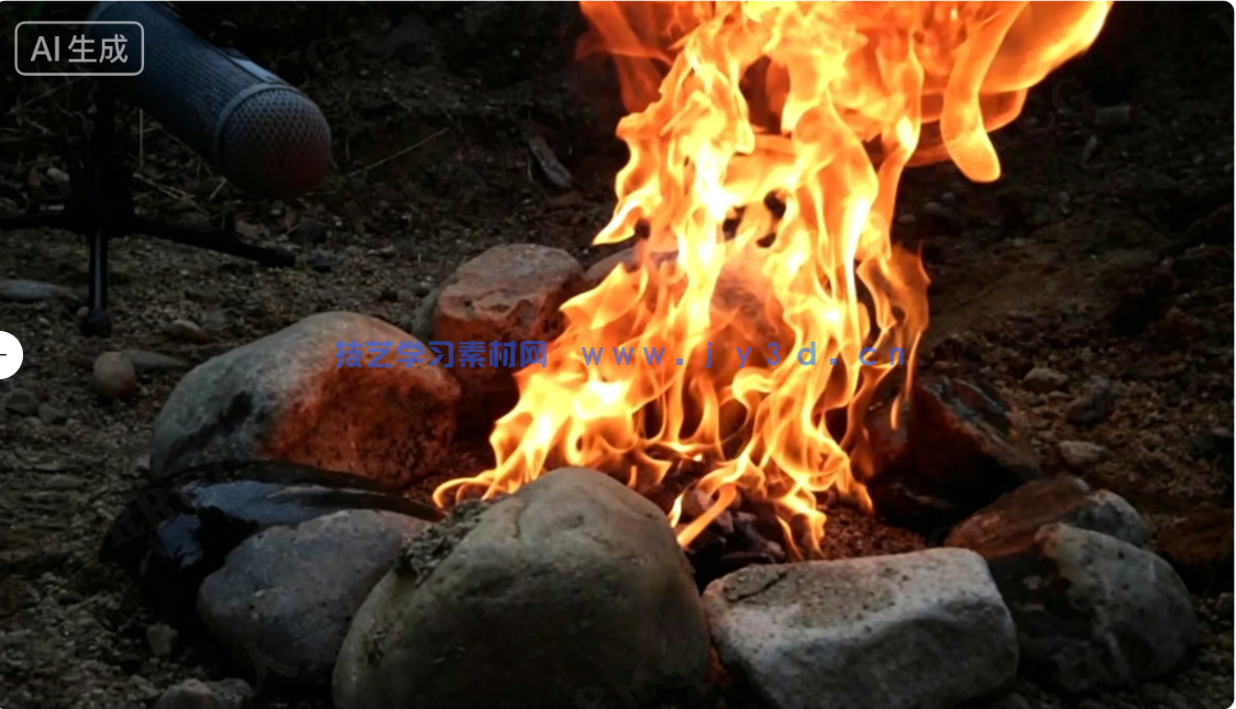 583组火焰燃烧篝火火炬等声音音效库音乐素材(图13)