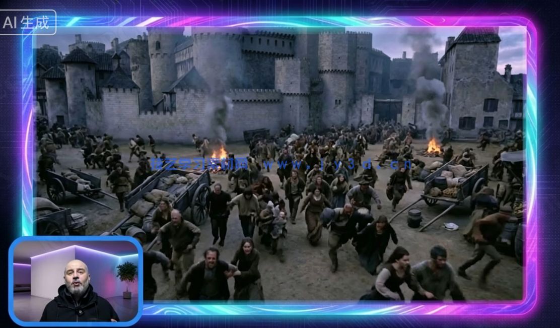 【中文字幕】国外大神电影级AI短片系统化训练视频教程(图6)