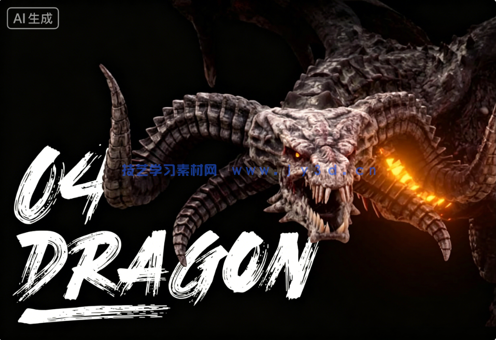  370组恐龙九头蛇等巨型怪兽视觉特效4K高清视频素材 附240个音效(图5)