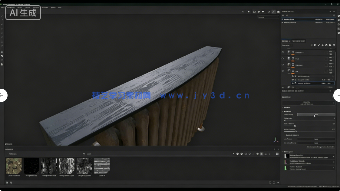 【中文字幕】《生化危机9》昏暗走廊游戏环境场景制作实战训练视(图9)