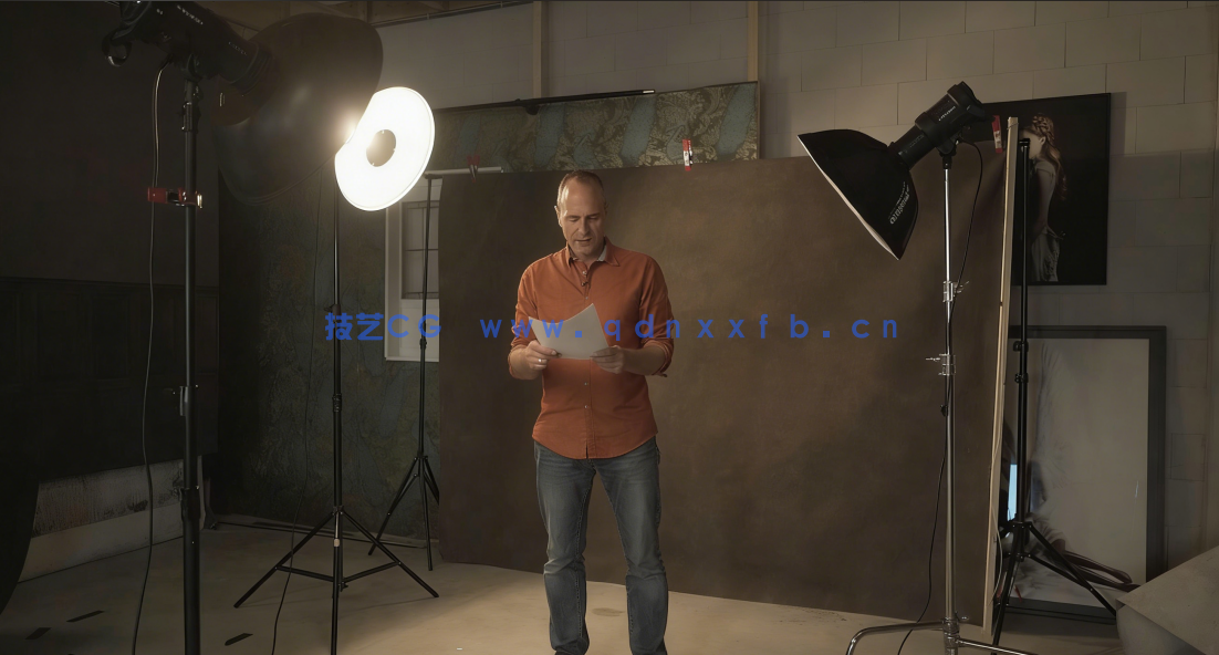 健美巨人男模摄影及后期科幻风格海报处理视频教程(图3)