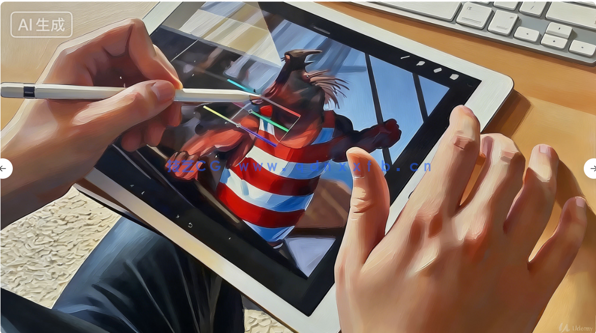 数字绘画从入门到精通全面指南视频教程(图6)