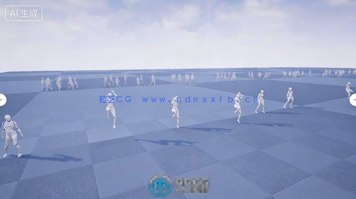 101个逼真细腻女性角色动作动画集UE游戏素材(图2)